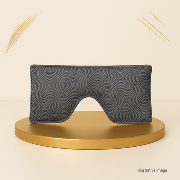 Eye pillow Crafted with cotton fabric - Gray